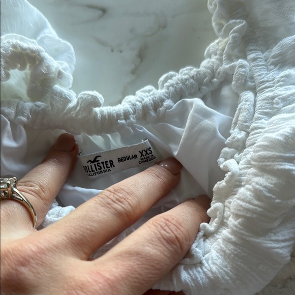 White Long Sleeve Romper - hollister - Picture 2 of 6